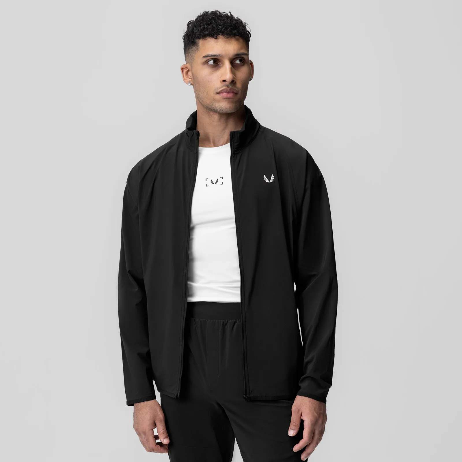 1018. Aerotex™ Weather-Ready Bonded Windbreaker - Black
