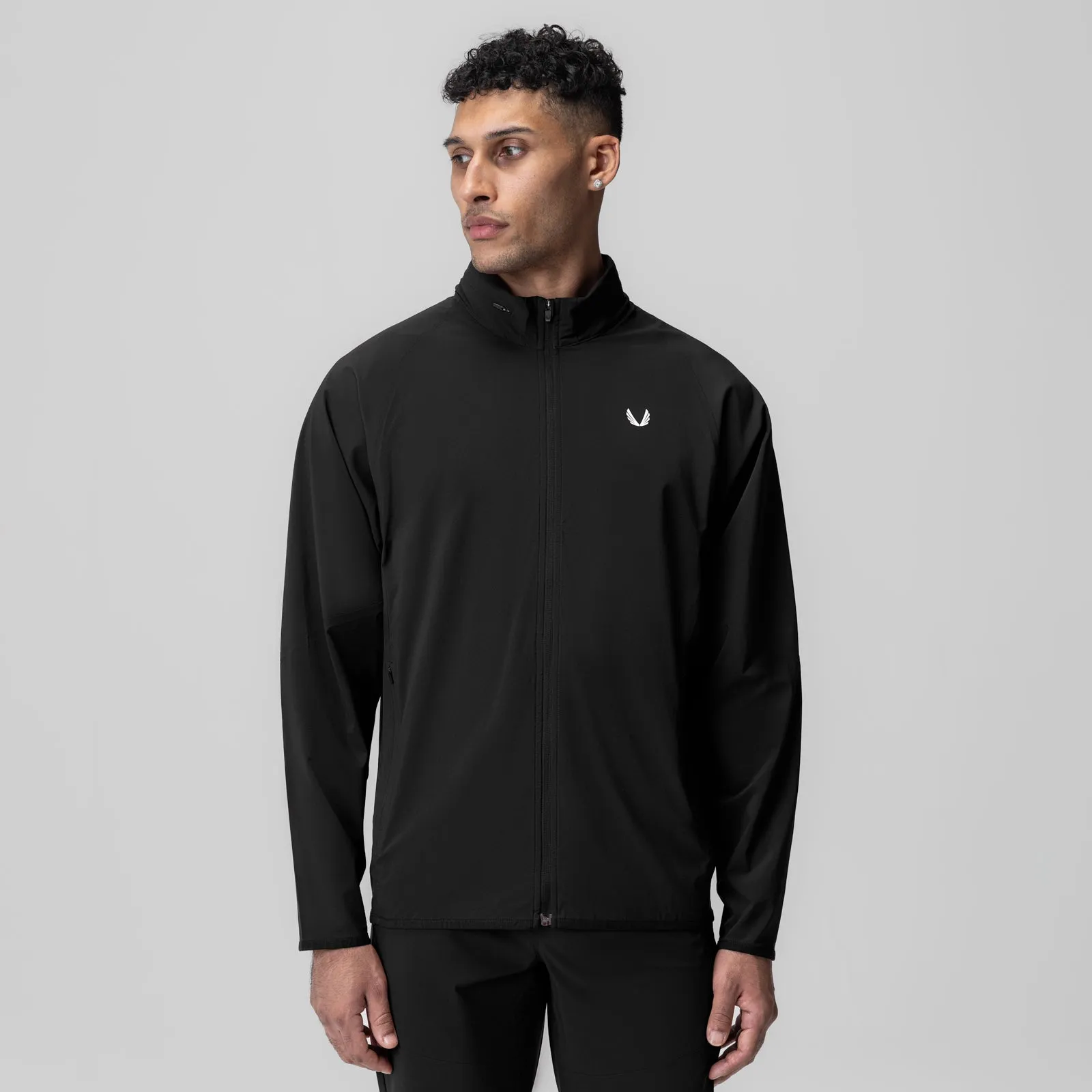 1018. Aerotex™ Weather-Ready Bonded Windbreaker - Black