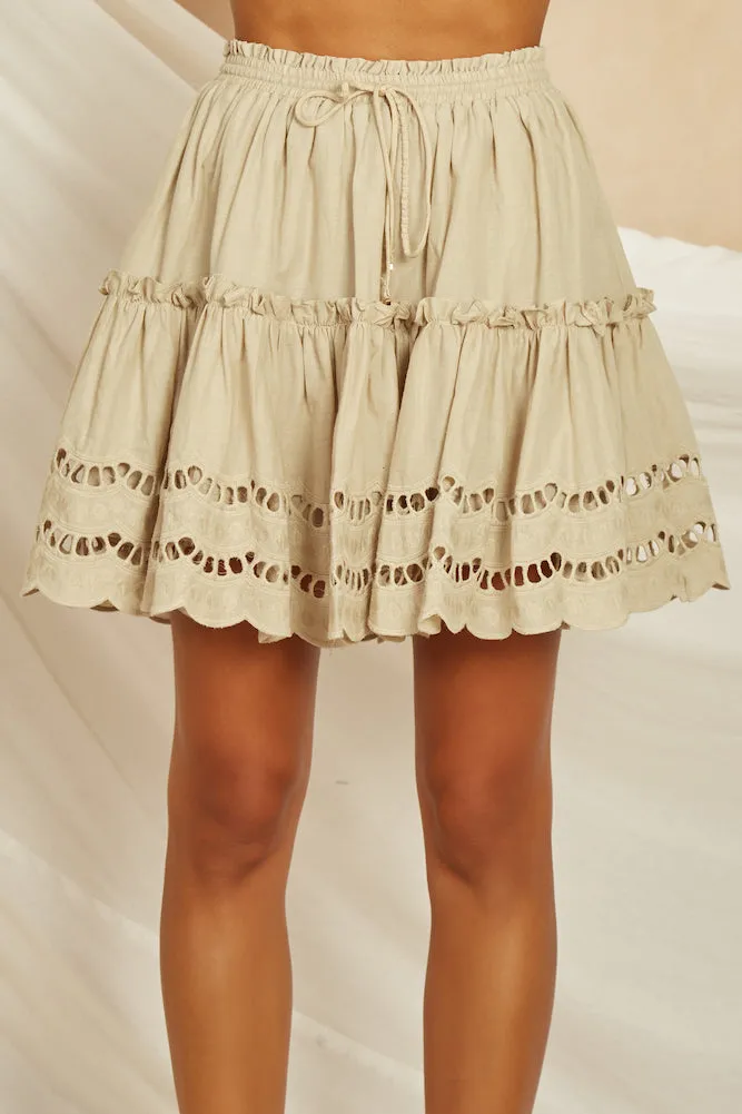 Alannah Skirt Stone