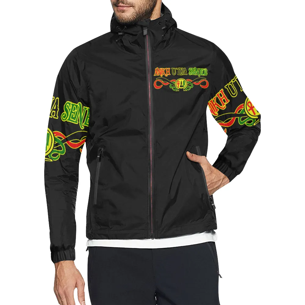 ANKH UDJA SENEB SHEN All Over Print Windbreaker for Unisex