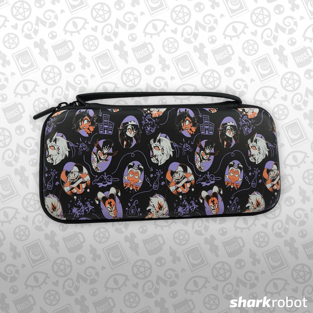 Black Portraits Pattern Switch Case