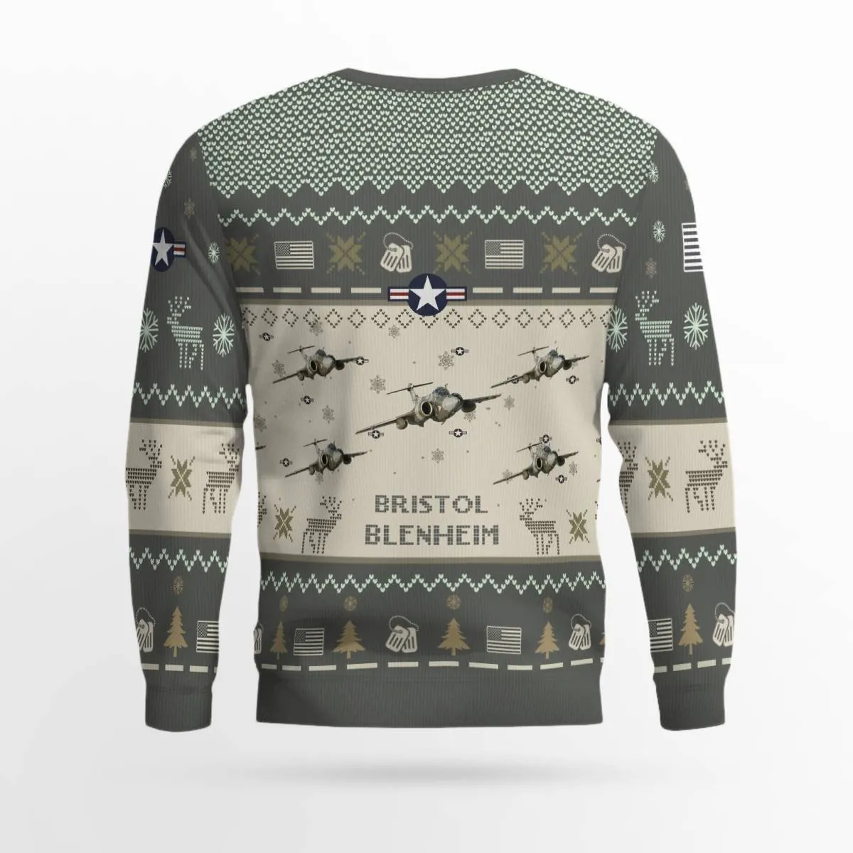 Blackburn Buccaneer Aircraft Ugly Sweater, Ugly Sweater Christmas Shirt for Men Dad Veteran