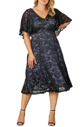 Camille Lace Cocktail Dress - Plus
