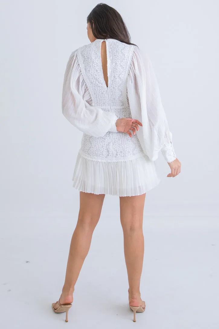 Chiffon Crochet Dress