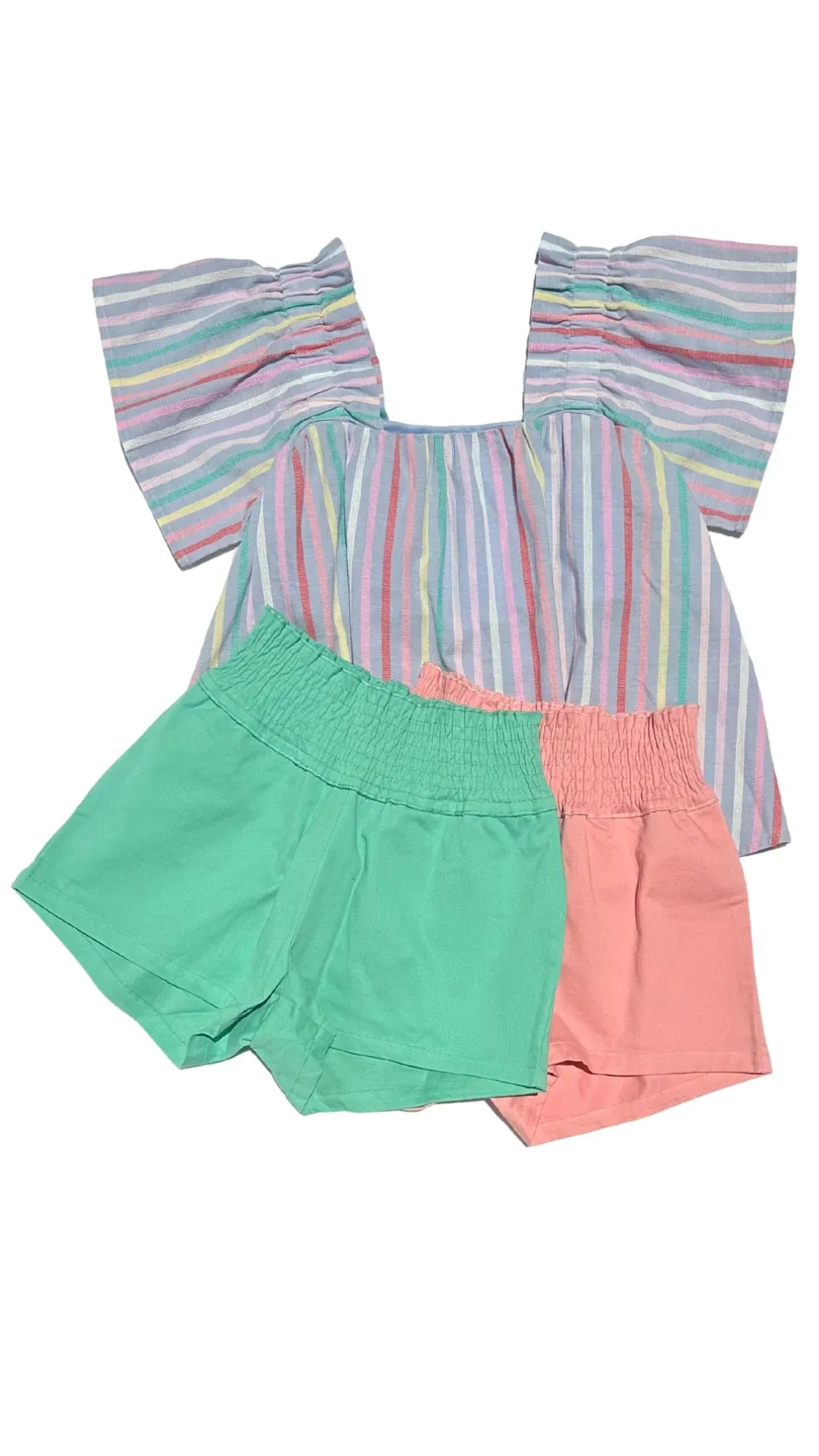 Chloe Shorts Twill- Teal