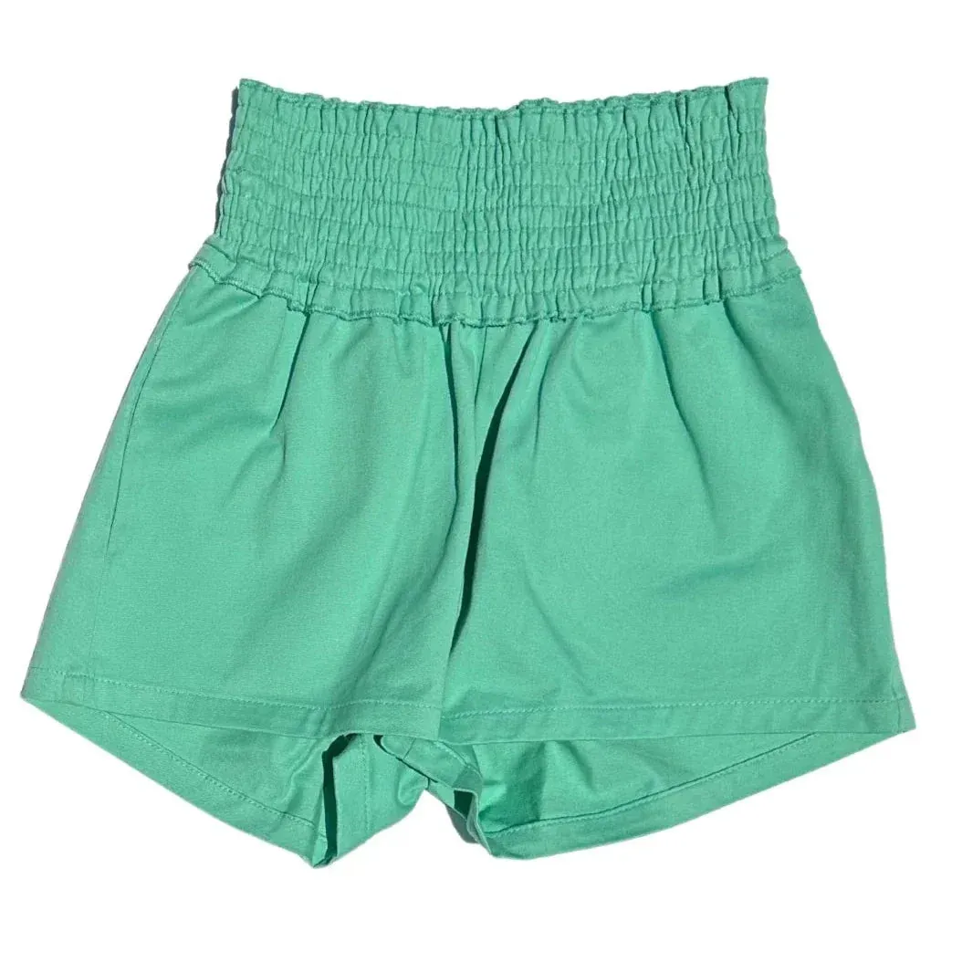 Chloe Shorts Twill- Teal