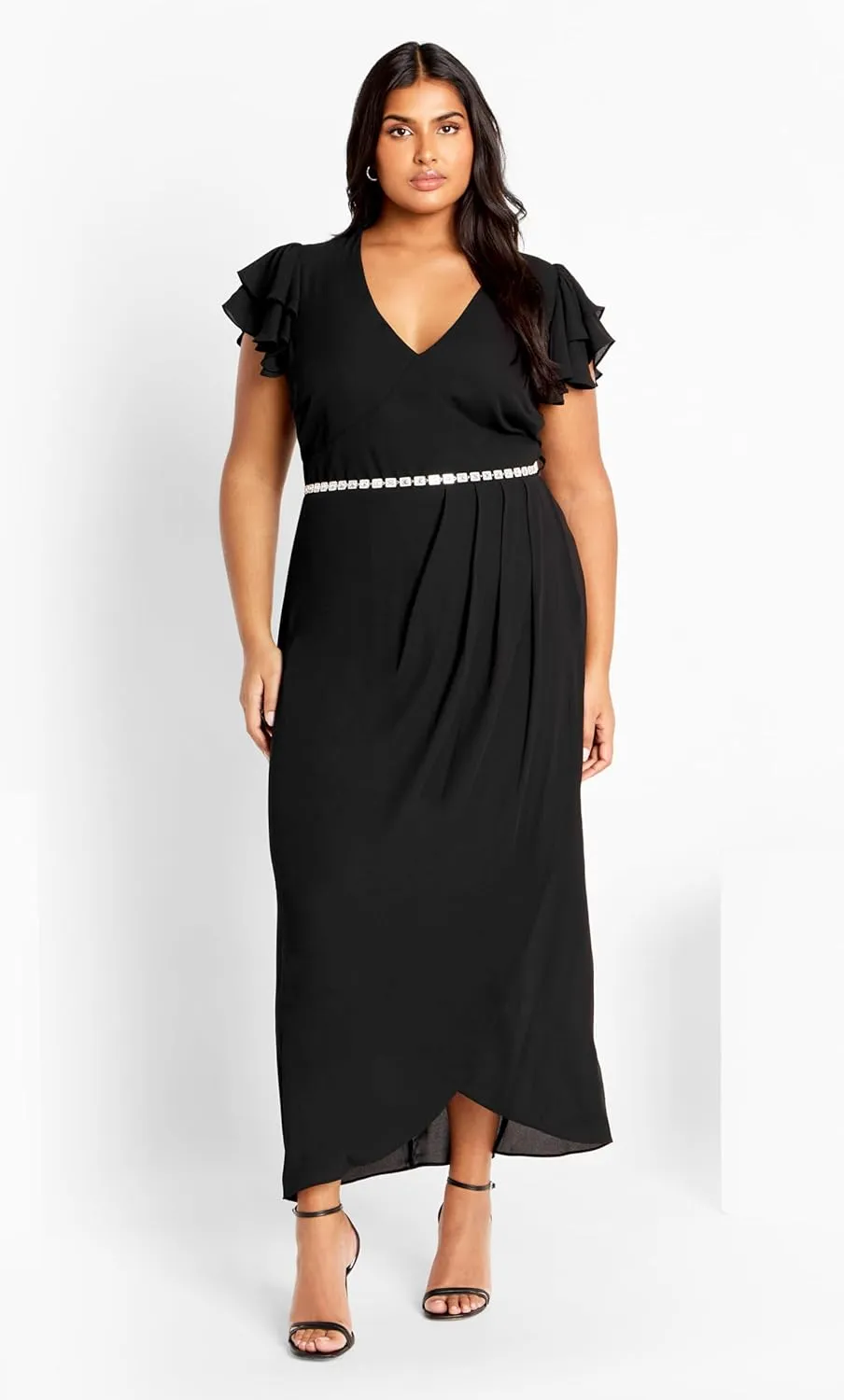 City Chic Plus Size Dress, Enya Maxi Dress