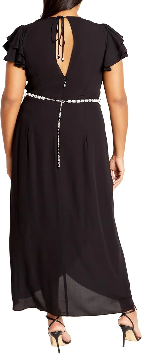 City Chic Plus Size Dress, Enya Maxi Dress