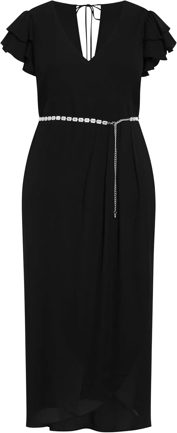 City Chic Plus Size Dress, Enya Maxi Dress