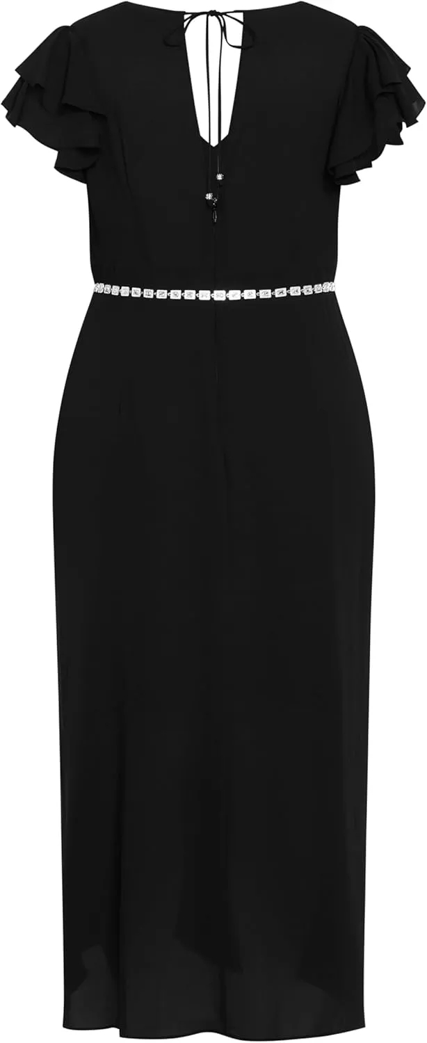 City Chic Plus Size Dress, Enya Maxi Dress