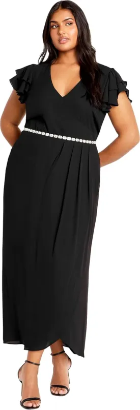 City Chic Plus Size Dress, Enya Maxi Dress