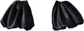 Detachable Puffy Short Sleeves Satin/Organza Stretchy Cuffs