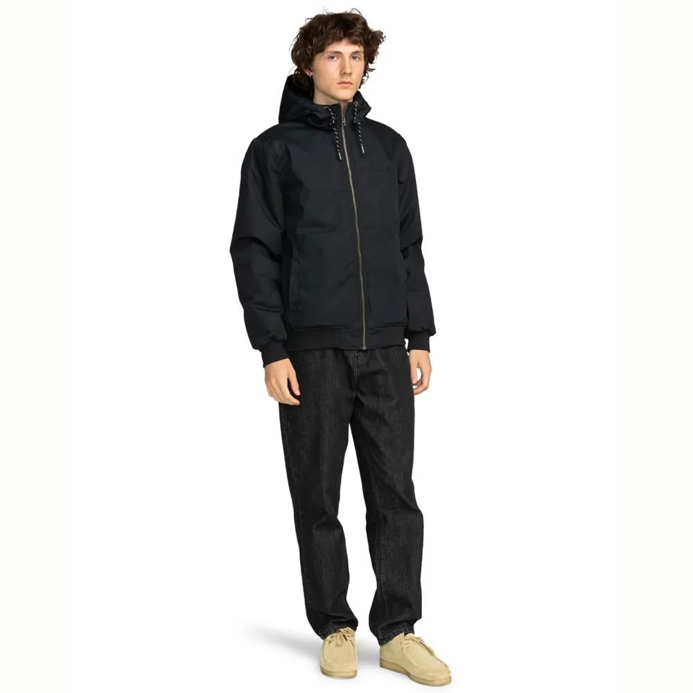 Element Dulcey Windbreaker Jacket Flint Black
