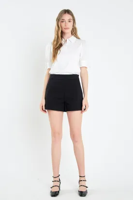 English Factory - High Waisted Mini Shorts