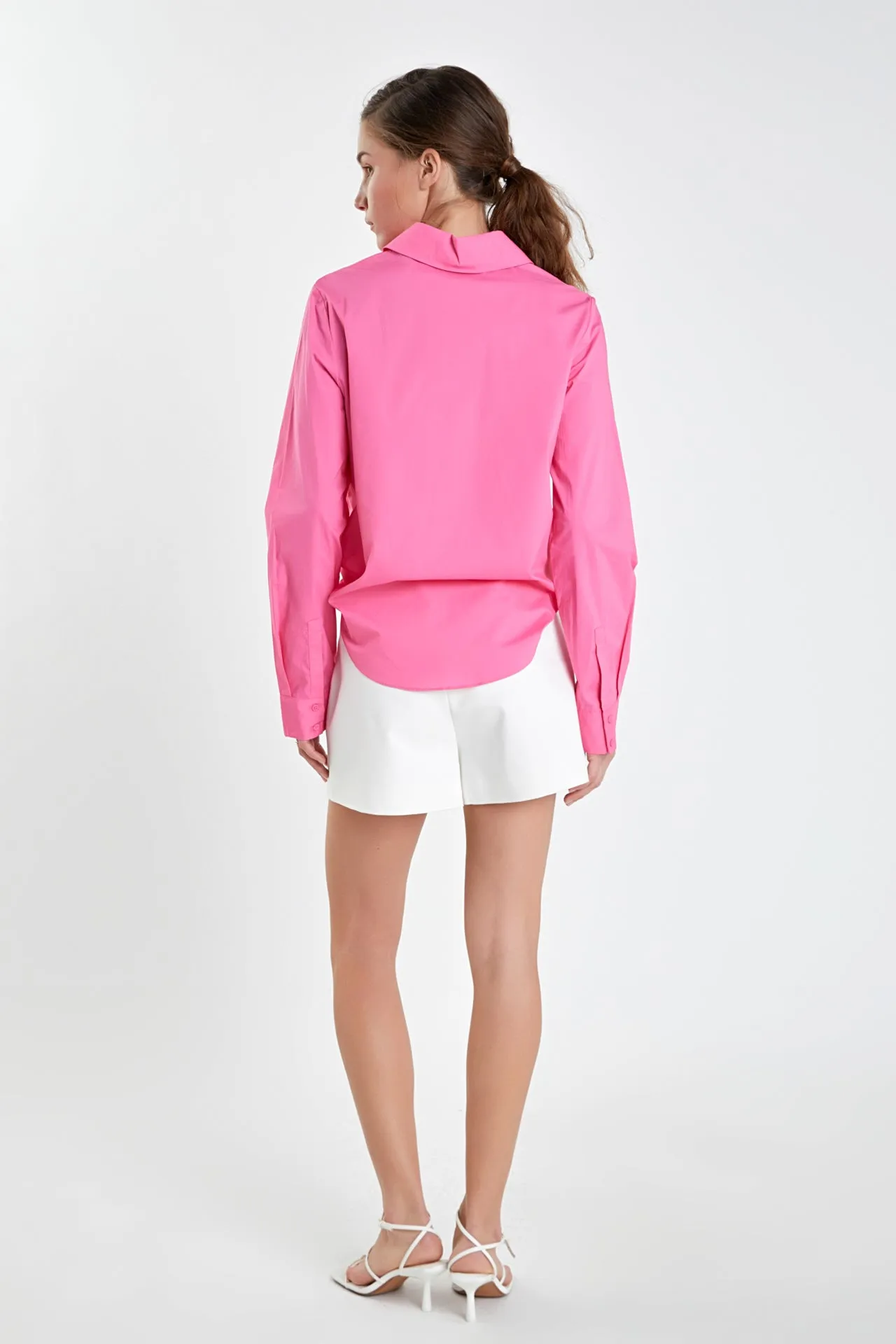 English Factory - High Waisted Mini Shorts