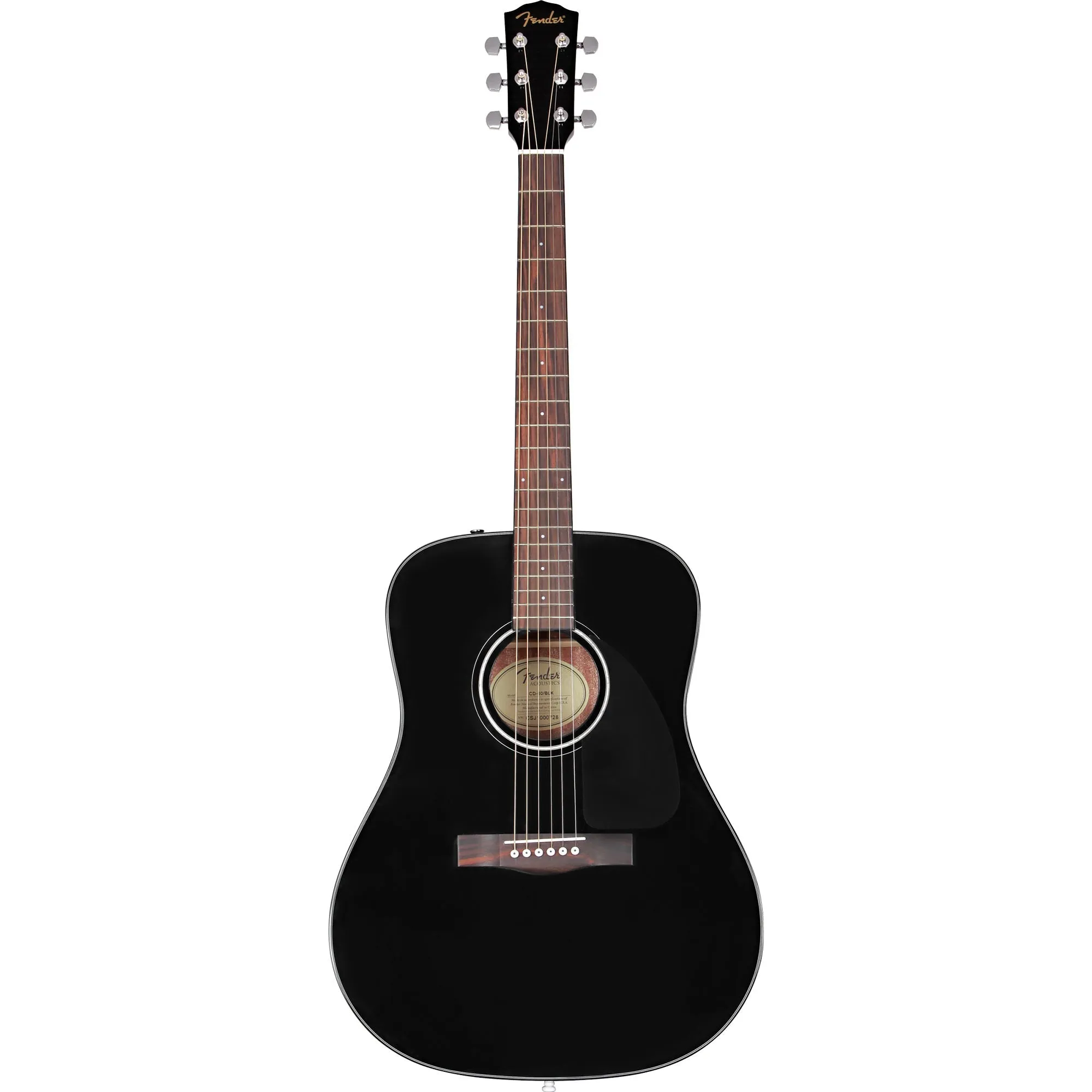 Fender CD-60 v3 Dreadnought Acoustic Black