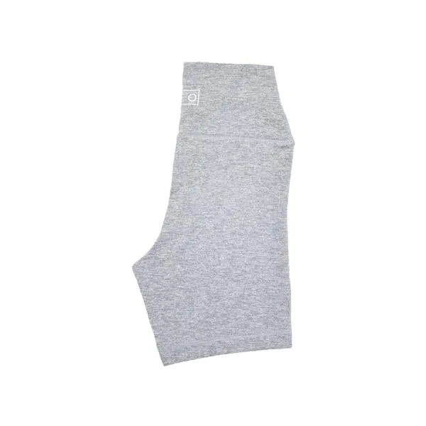 FLEO Biker Shorts - Heather Silver