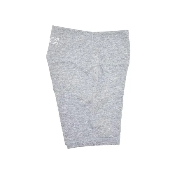 FLEO Biker Shorts - Heather Silver