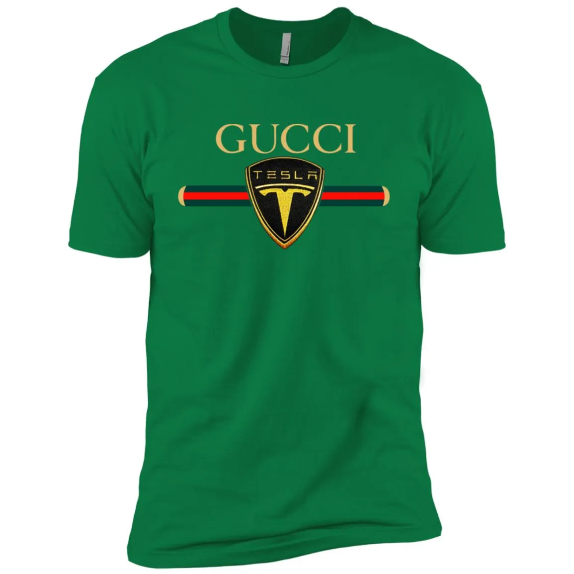 Gucci Tesla T-shirt Men Short Sleeve T-Shirt