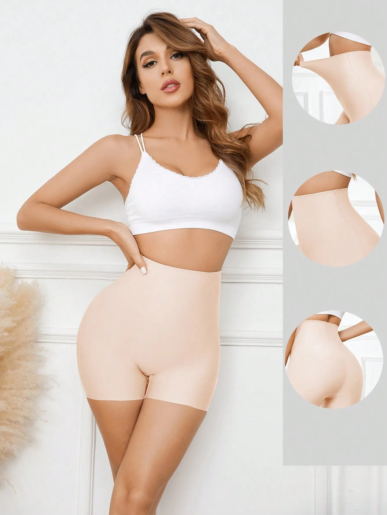 High Waisted Shapewear Shorts