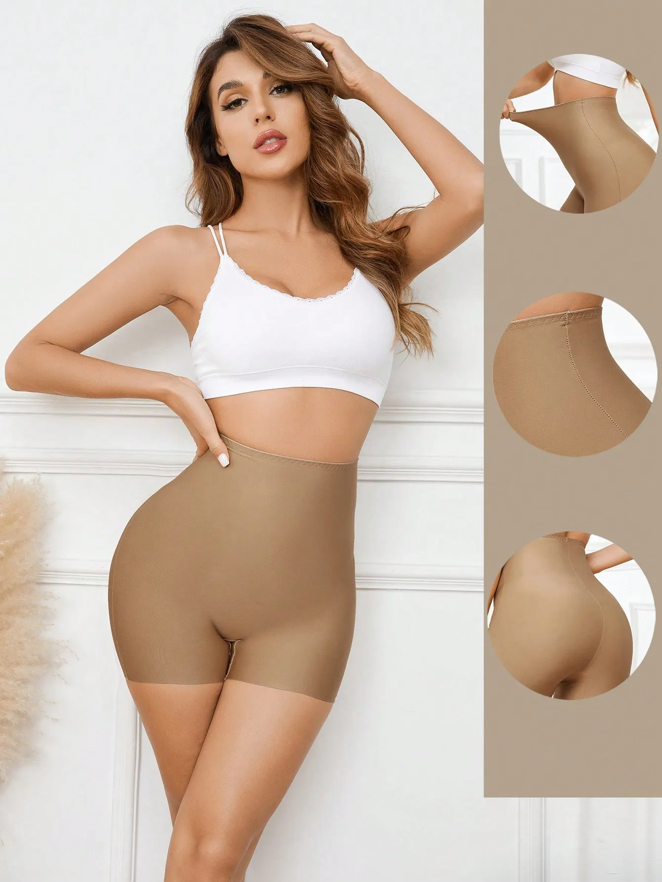 High Waisted Shapewear Shorts