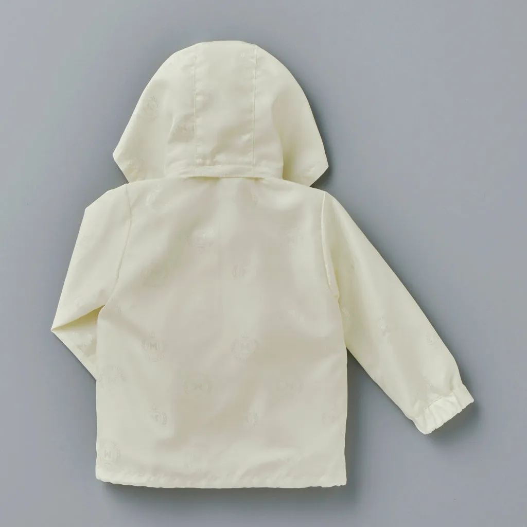 Jacquard Windbreaker Jacket