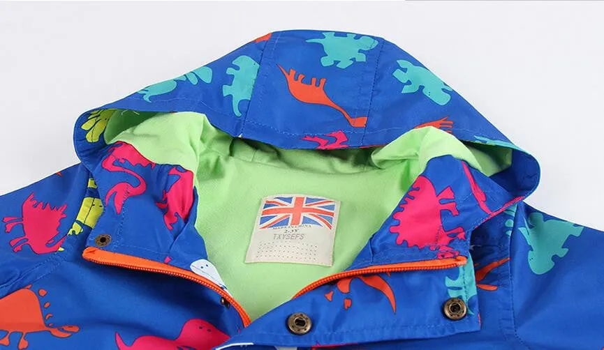 Kids Clothes Waterproof Coat Windbreaker