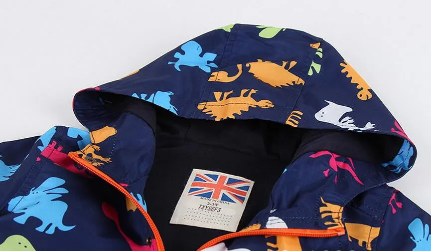 Kids Clothes Waterproof Coat Windbreaker