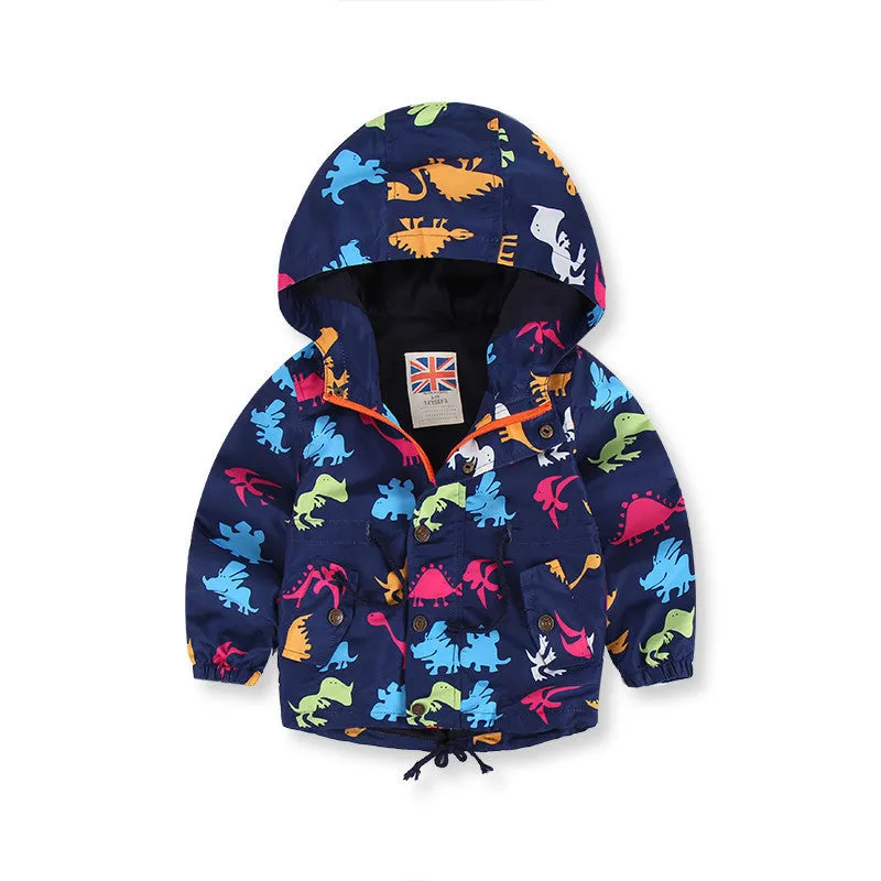 Kids Clothes Waterproof Coat Windbreaker