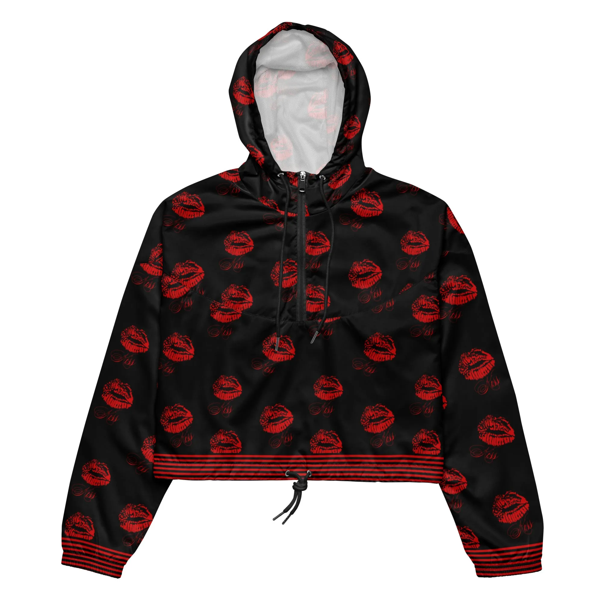 Kisses Women’s cropped windbreaker