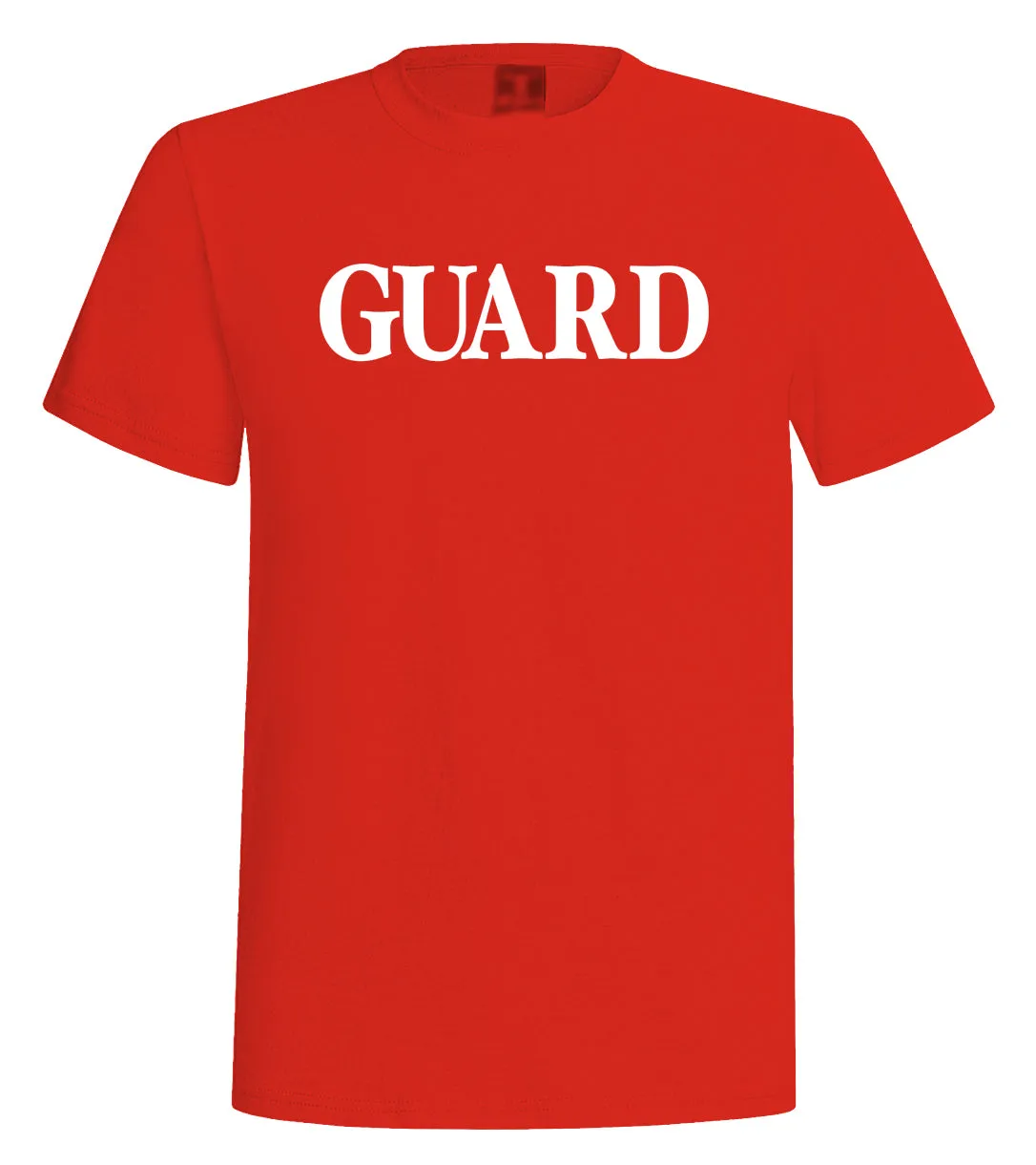 Lifeguard T-shirt - Short Sleeve Guard Logo