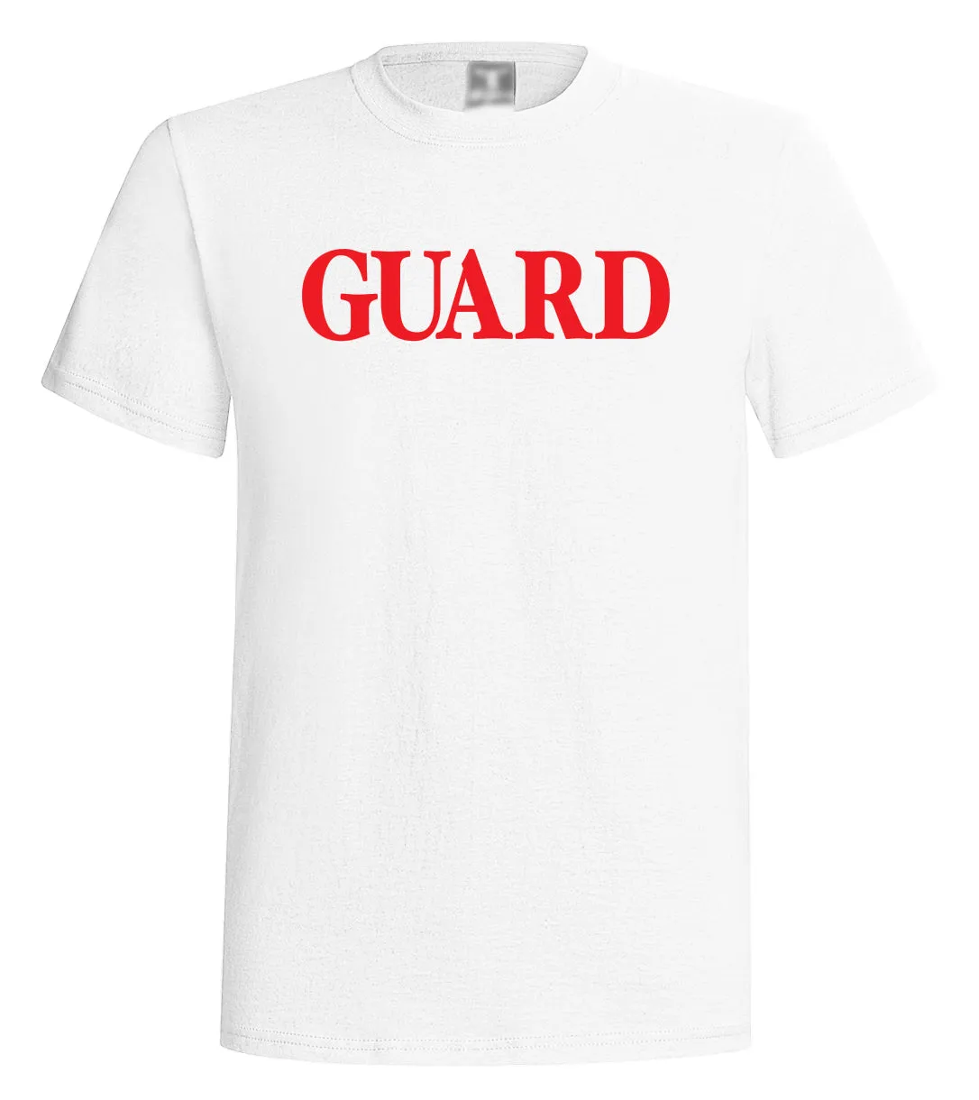 Lifeguard T-shirt - Short Sleeve Guard Logo