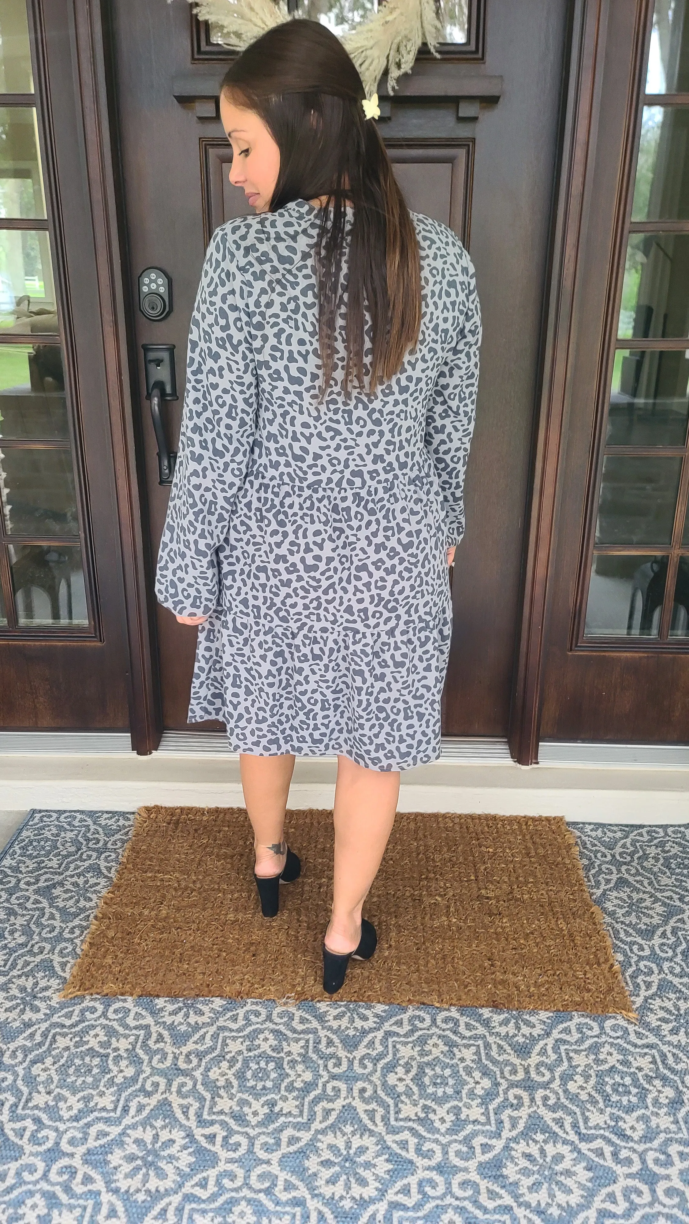 Lively Leopard Dress