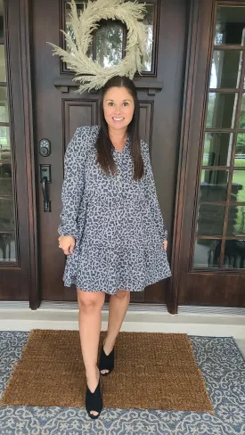 Lively Leopard Dress