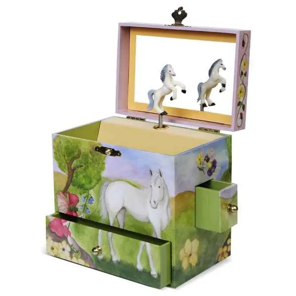 Musical Horse Fairy Treasure Box