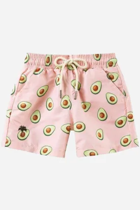 OAS Kids Avocado Swim Trunks