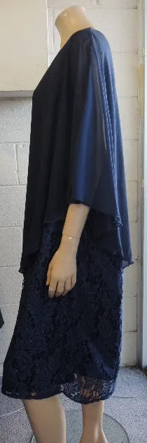 Party Girl Chiffon Overlay Dress