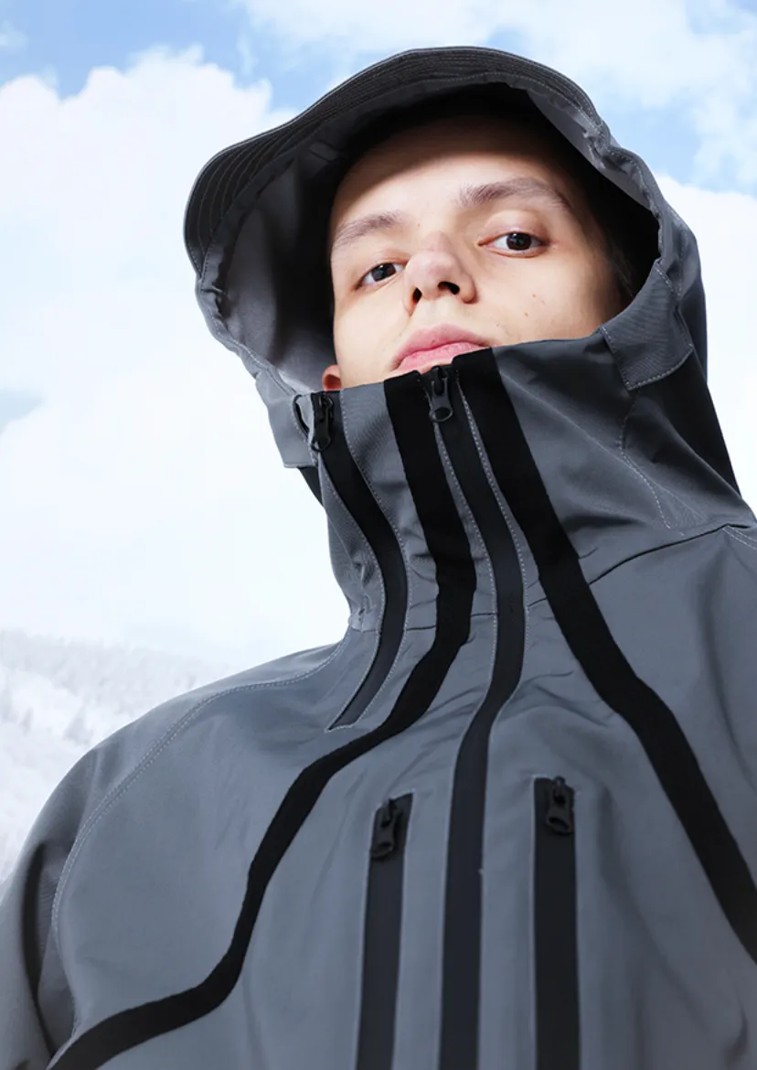R-Star Waterproof Hooded Windbreaker Jacket