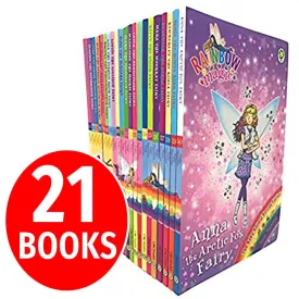 Rainbow Magic Daisy Meadows Collection 21 Books Set