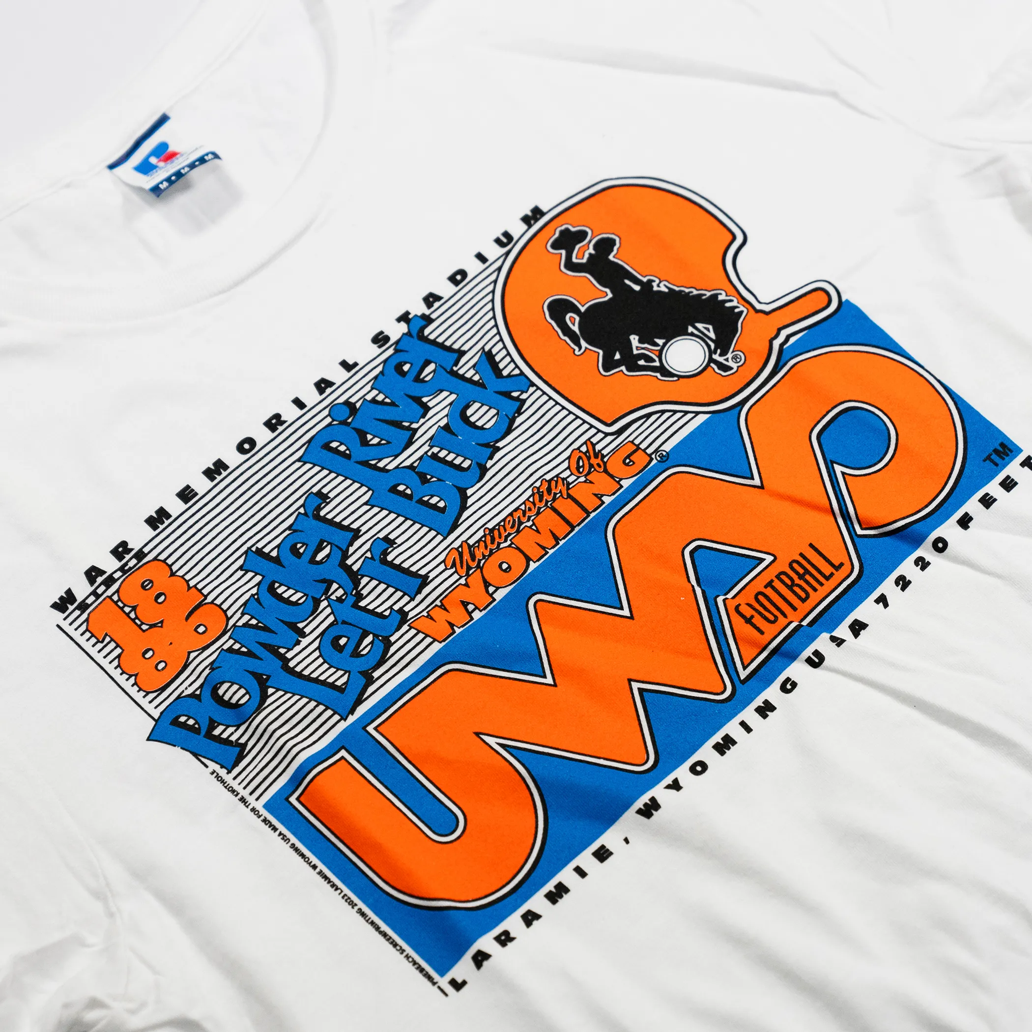 Retro Powder River Football