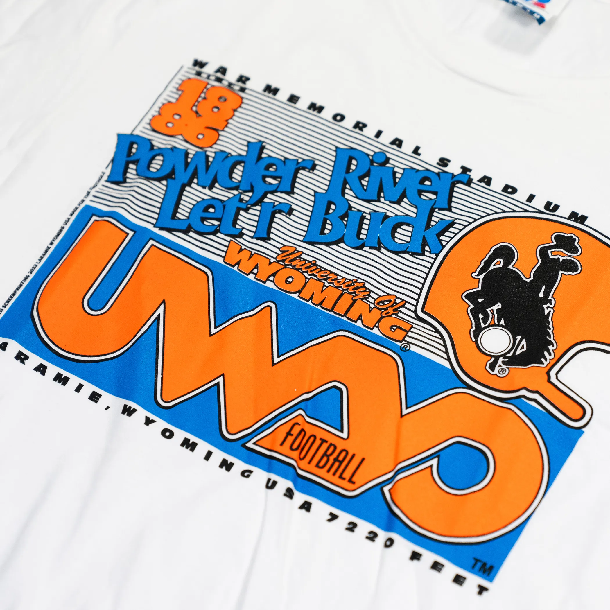 Retro Powder River Football