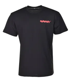 Short Sleeve Fast Food T Shirt Black