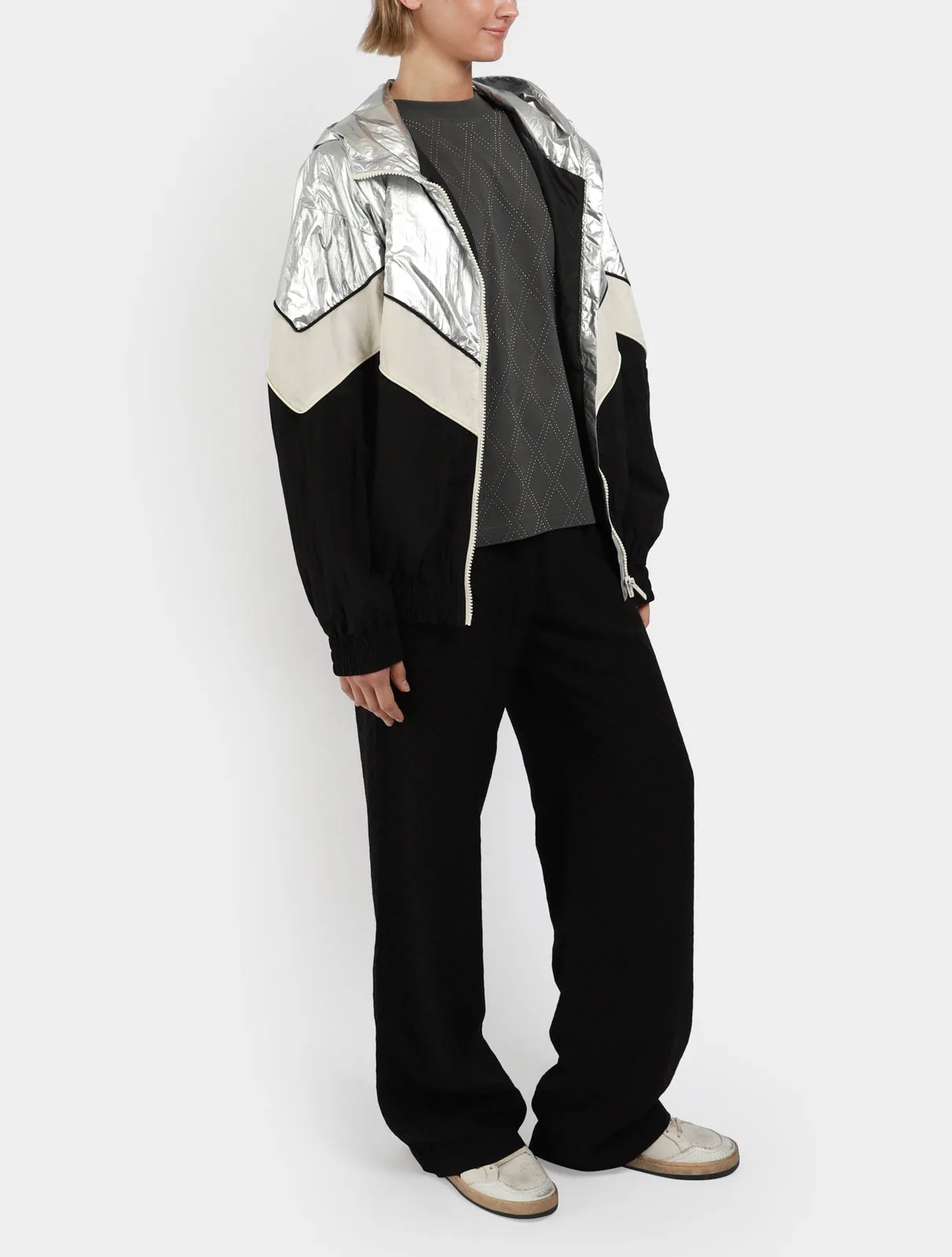 Star Patchwork Windbreaker