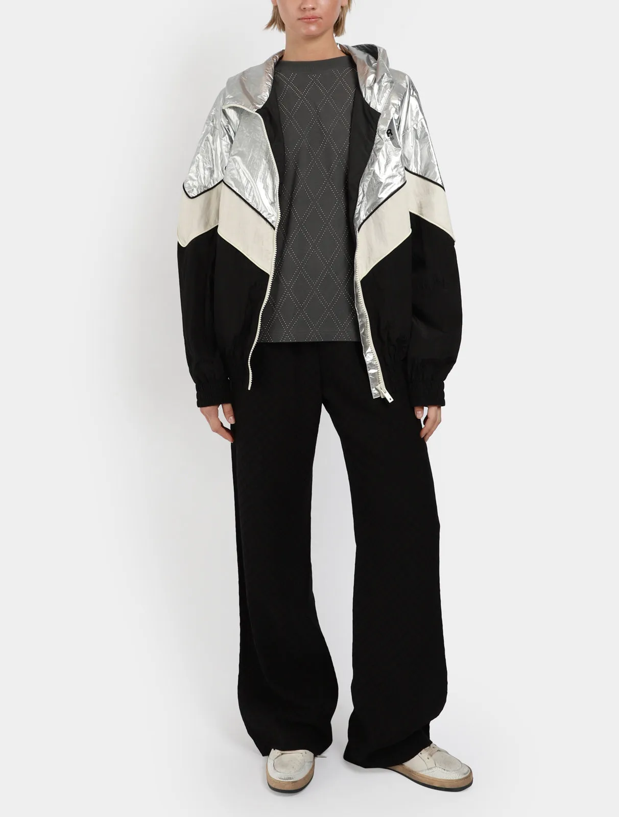 Star Patchwork Windbreaker