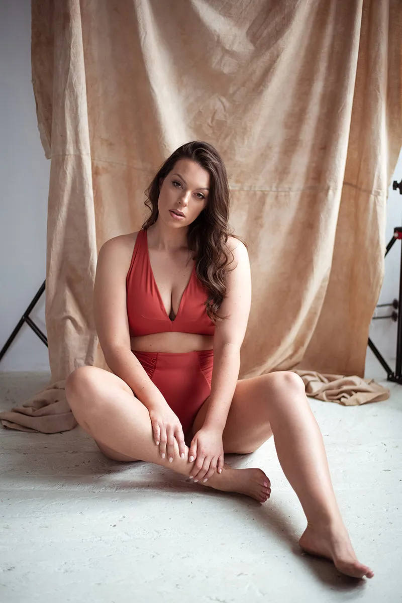 Sway Tess Shorts - Rusty Jasper