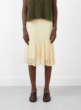 Taylor Skirt Lace Cream