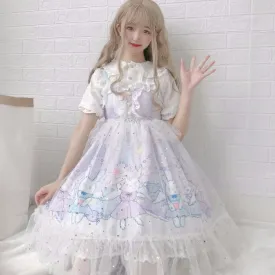 The Magical Bunny Ball     Cutecore   Dress Kawaii Academia Y2K Cottagecore Coquette Fairycore Dollette Princesscore