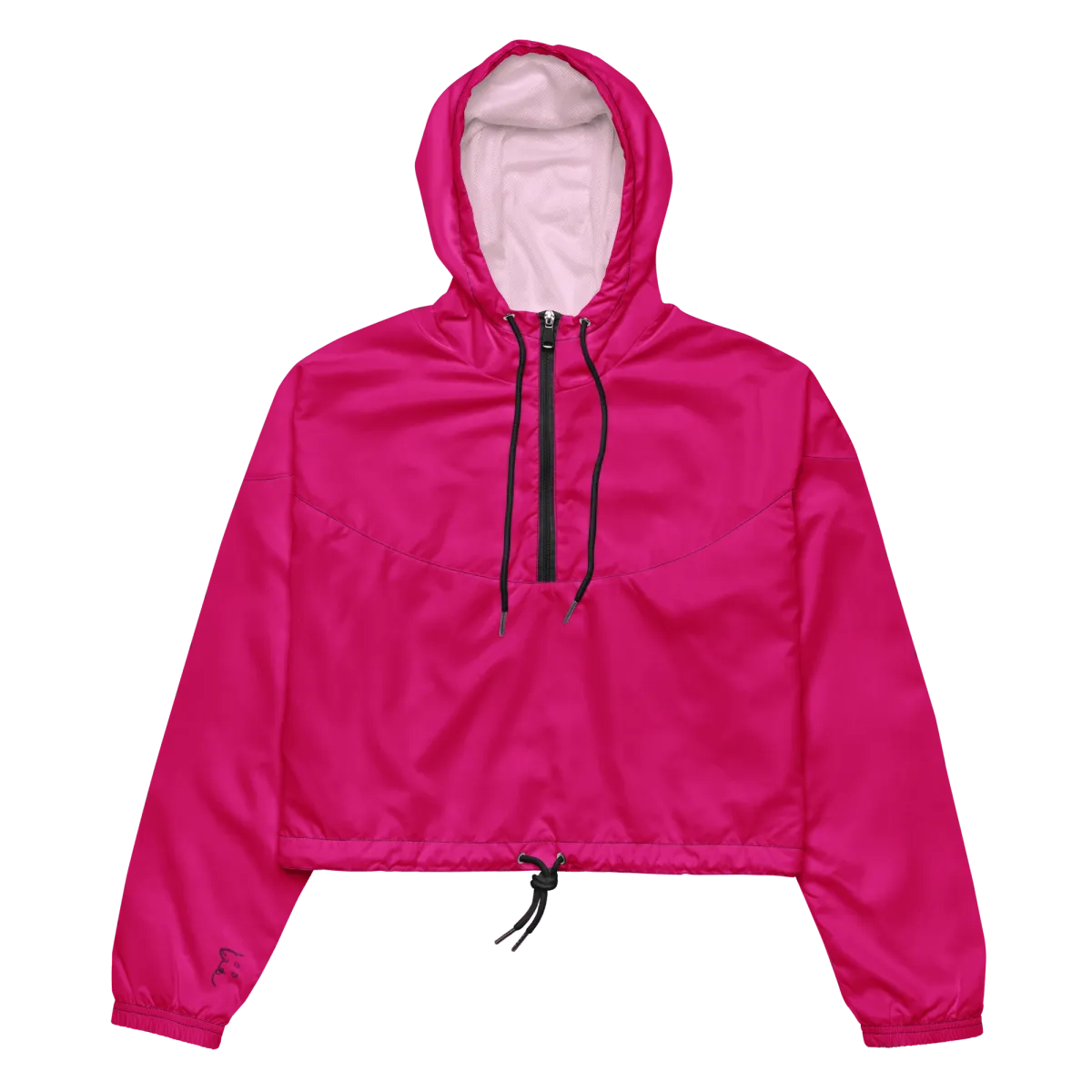Women’s Cropped Windbreaker (Pink)