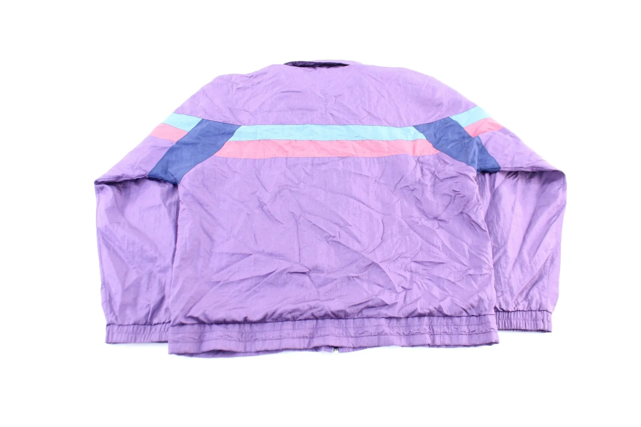 Women's USA Olympic Embroidered Logo Purple Zip Up Jacket