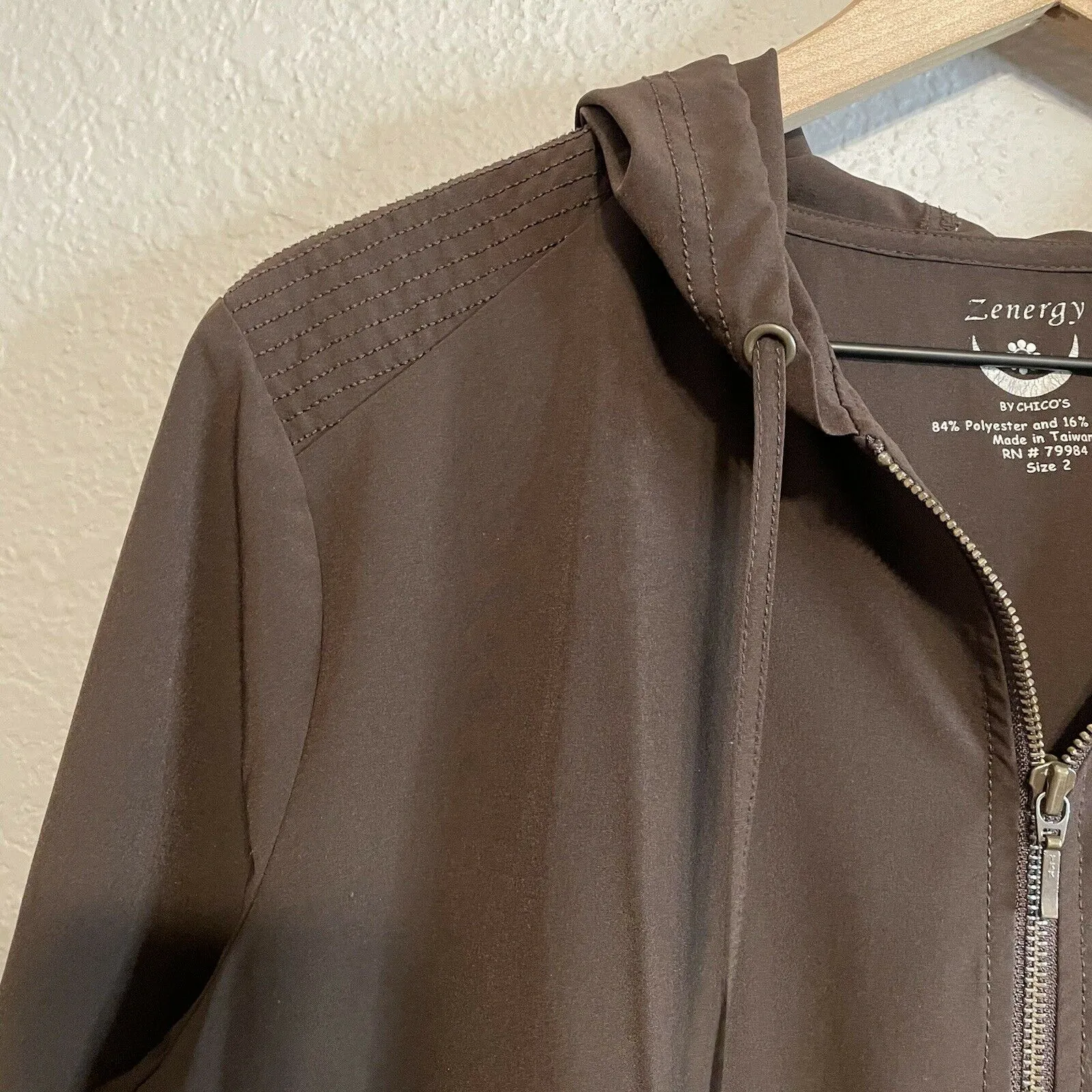 Zip Front Windbreaker